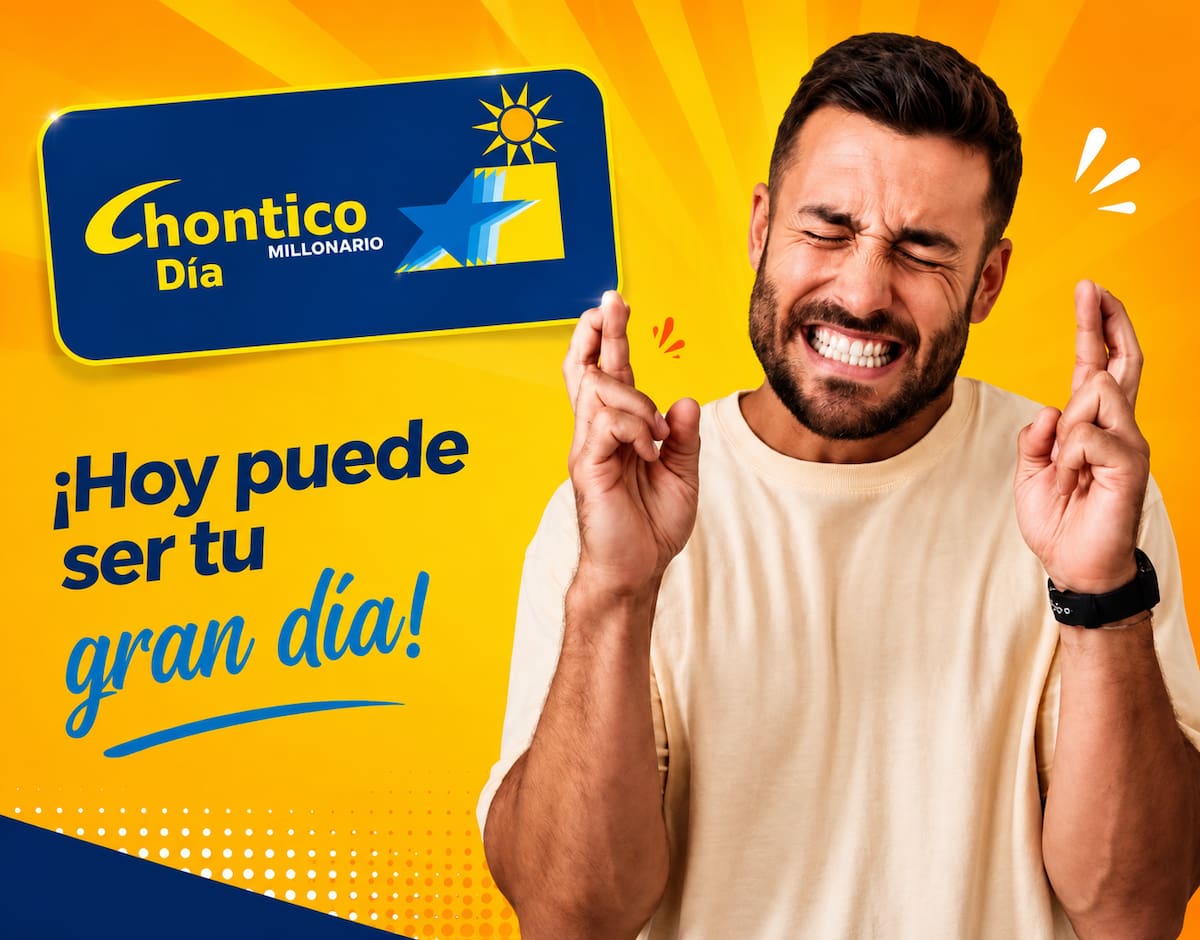 Sorteo de hoy de Chontico Día.