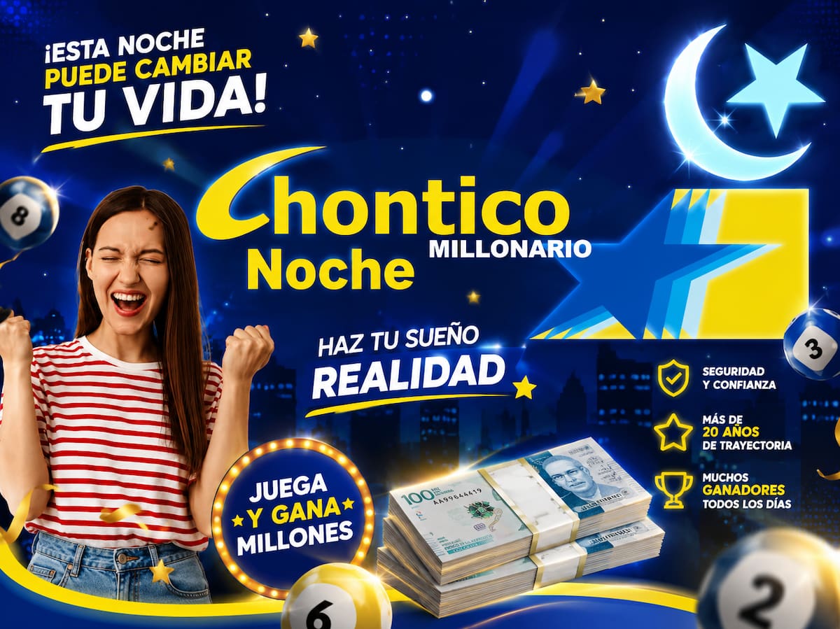Chontico Noche: conozca los números ganadores del sorteo de hoy.