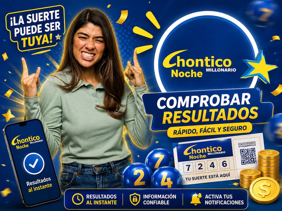 Número ganador del sorteo de hoy de Chontico Noche.