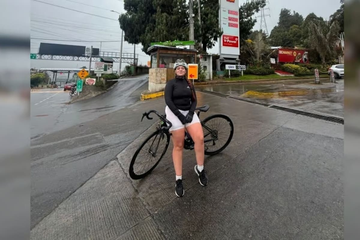 Ciclista denunció presunta agresión sexual de motociclista mientras rodaba en Bogotá.| Foto: Q' Hubo Vanguardia.