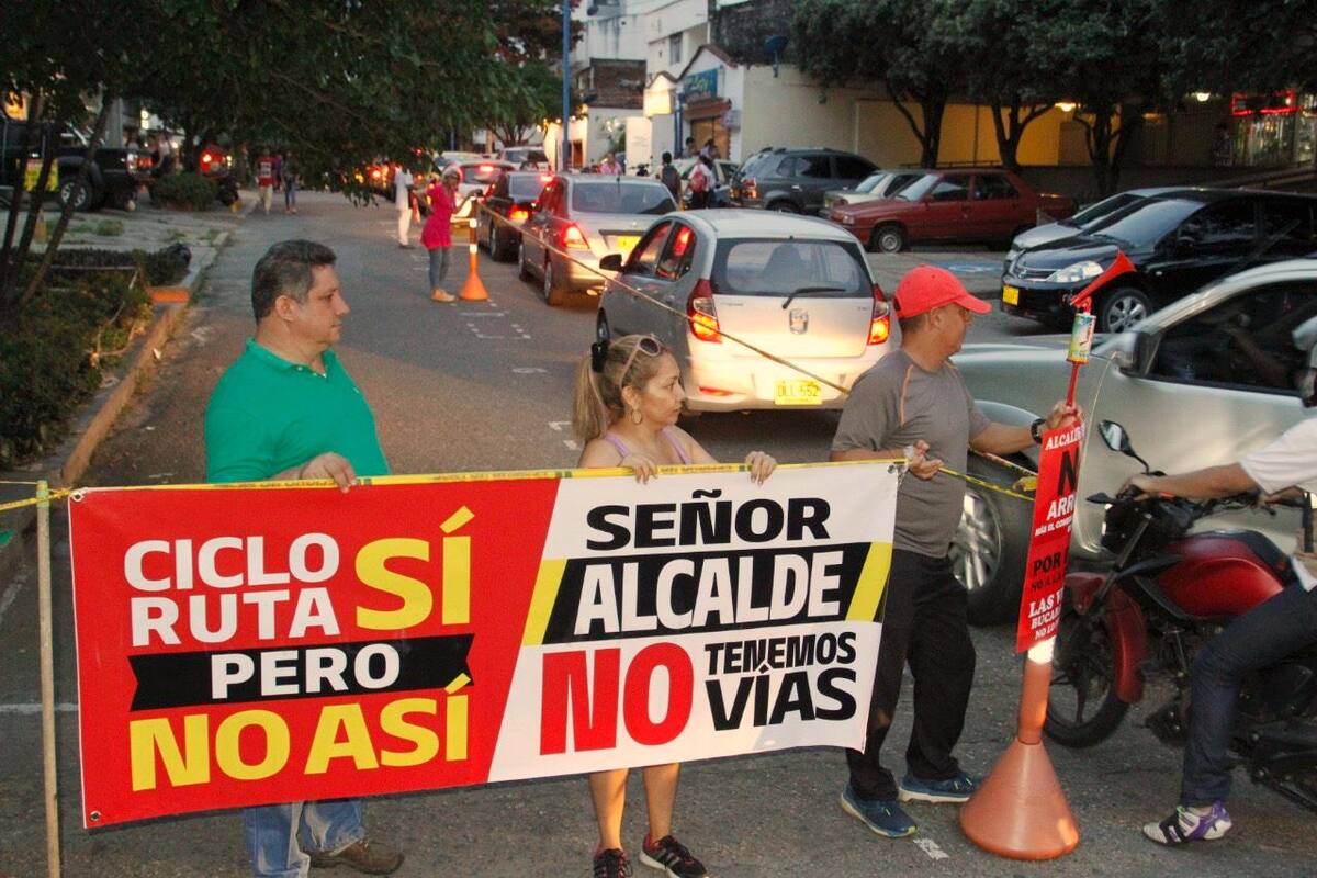 Suspenden la construcción de la ciclorruta en Bucaramanga