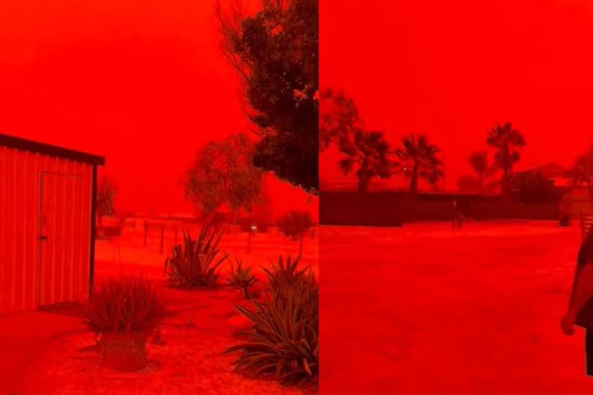 El cielo se tiñó de rojo sangre en Australia: el impactante fenómeno que sorprendió a todos.