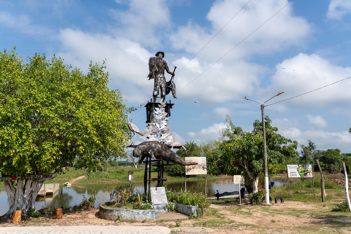 La riqueza natural de la ciénaga de Paredes en Santander. Byron Pérez/Vanguardia