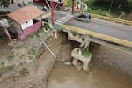 Cierre del puente Francisco de Paula Santander por fallas tras crecida del río Táchira
