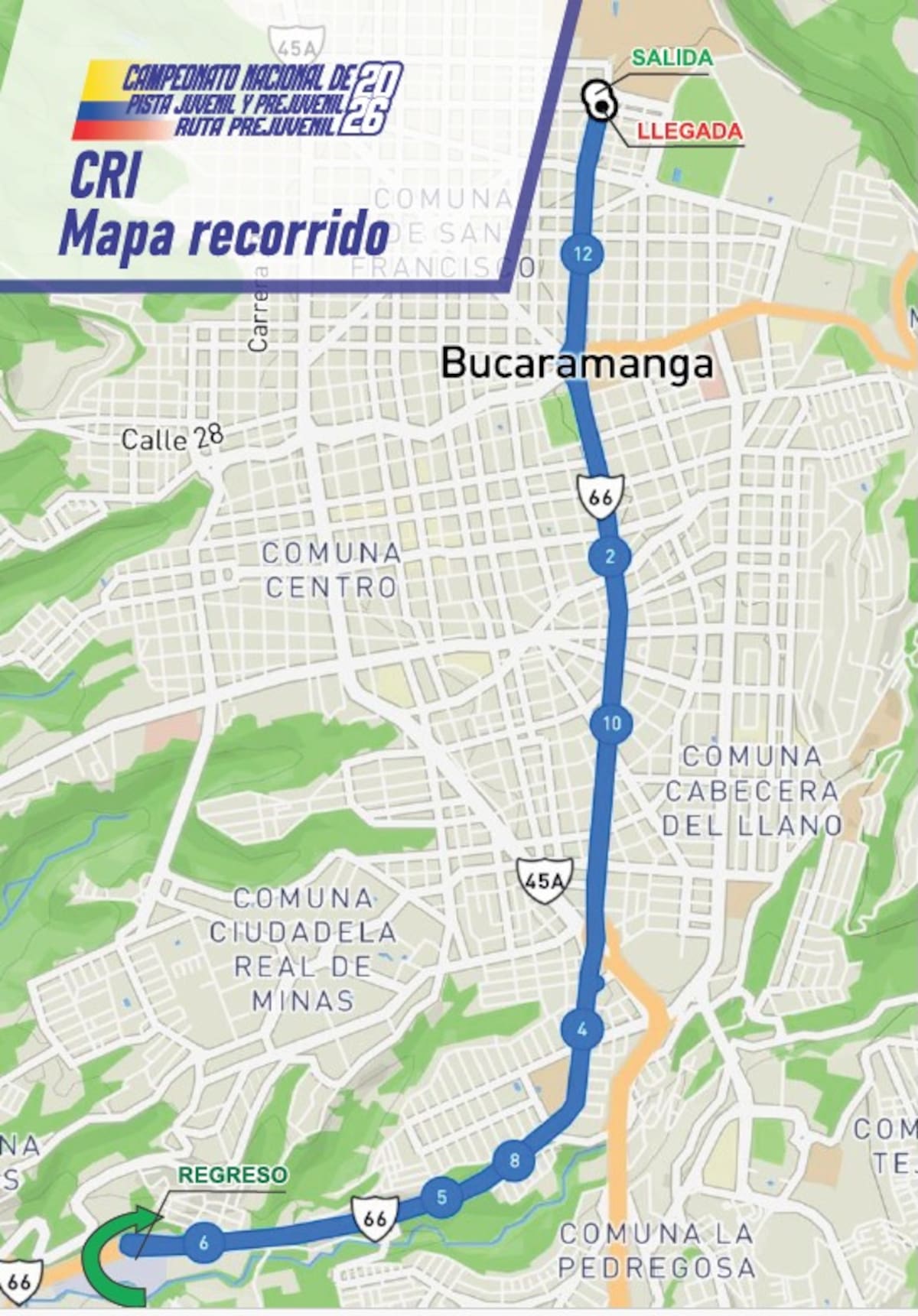 Cierres viales para la contrarreloj individual (25 de abril)