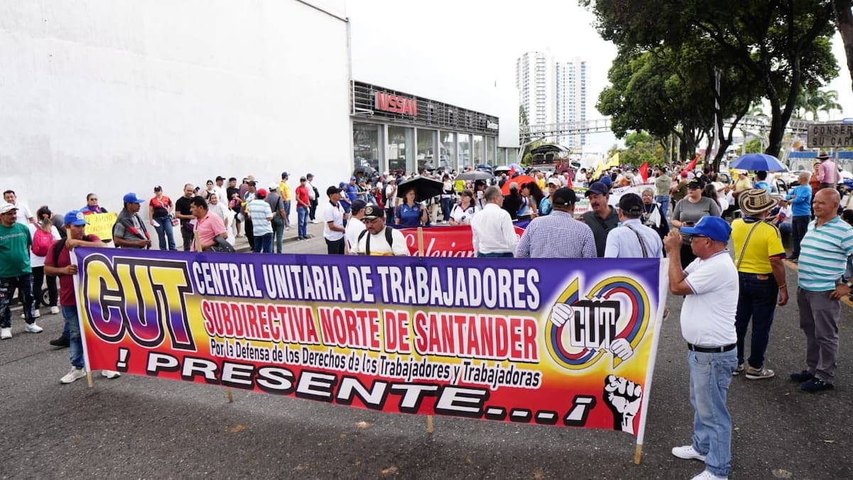 Cierres viales y manifestaciones en Bucaramanga: así se programó la marcha de este 1 de mayo