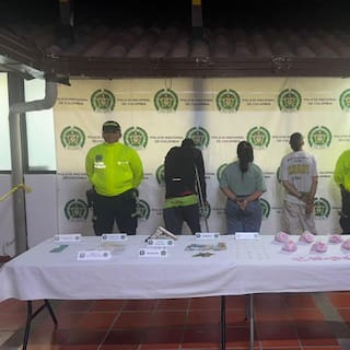 Cinco capturados y 21 kilos de marihuana: droga iba a la Cárcel Modelo de Bucaramanga