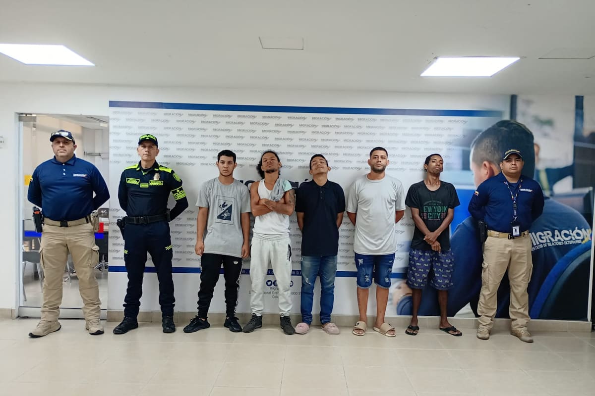 Cinco ciudadanos venezolanos fueron expulsados de Bucaramanga tras los controles adelantados.