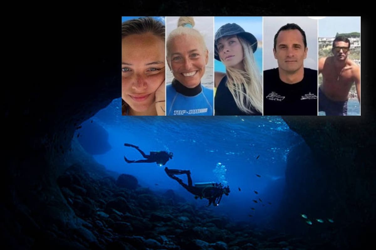 Qué pasó con los cinco italianos que murieron en Maldivas durante una excursión de buceo.
