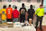 Cinco capturas, armas y marihuana: el resultado del operativo contra ‘Los del Sur’ en Piedecuesta