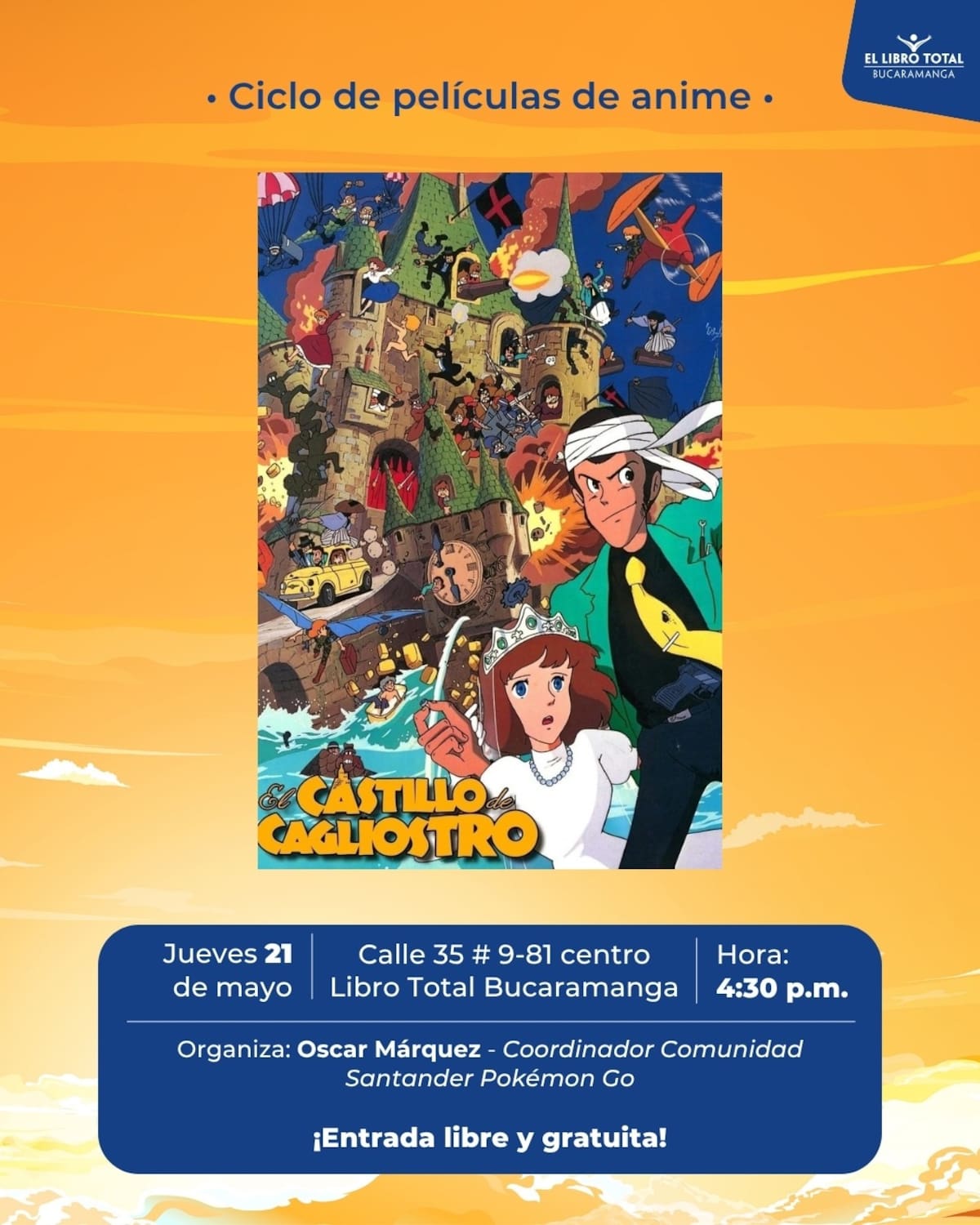 Ciclo de películas de anime con una historia llena de aventura, misterio y humor clásico.