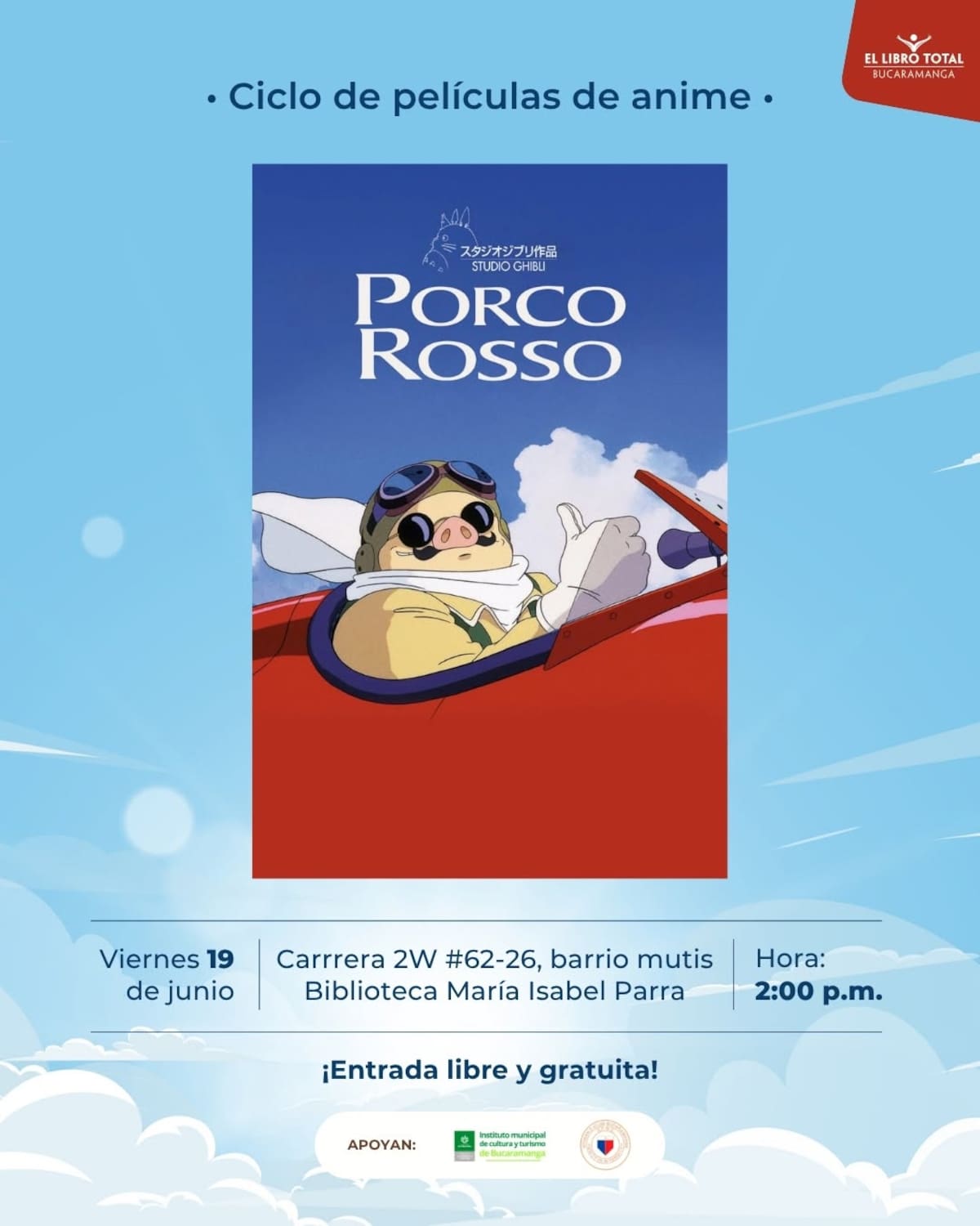 El Libro Total y la Alianza Francesa de Bucaramanga ofrecerán esta semana dos proyecciones gratuitas que llevarán al público desde el universo fantástico de InuYasha hasta los paisajes extremos retratados en Brise-Glace.