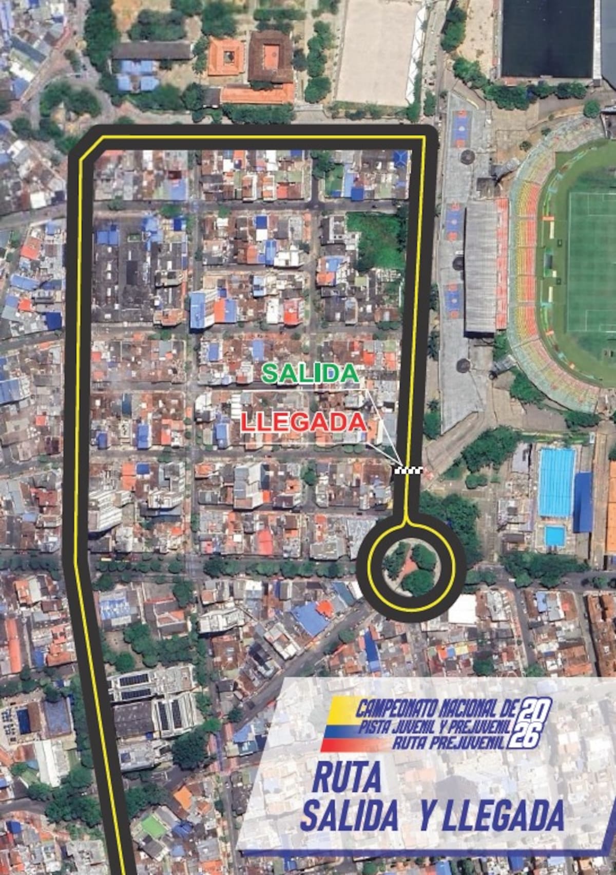 Circuito en Bucaramanga: cierres el 26 de abril