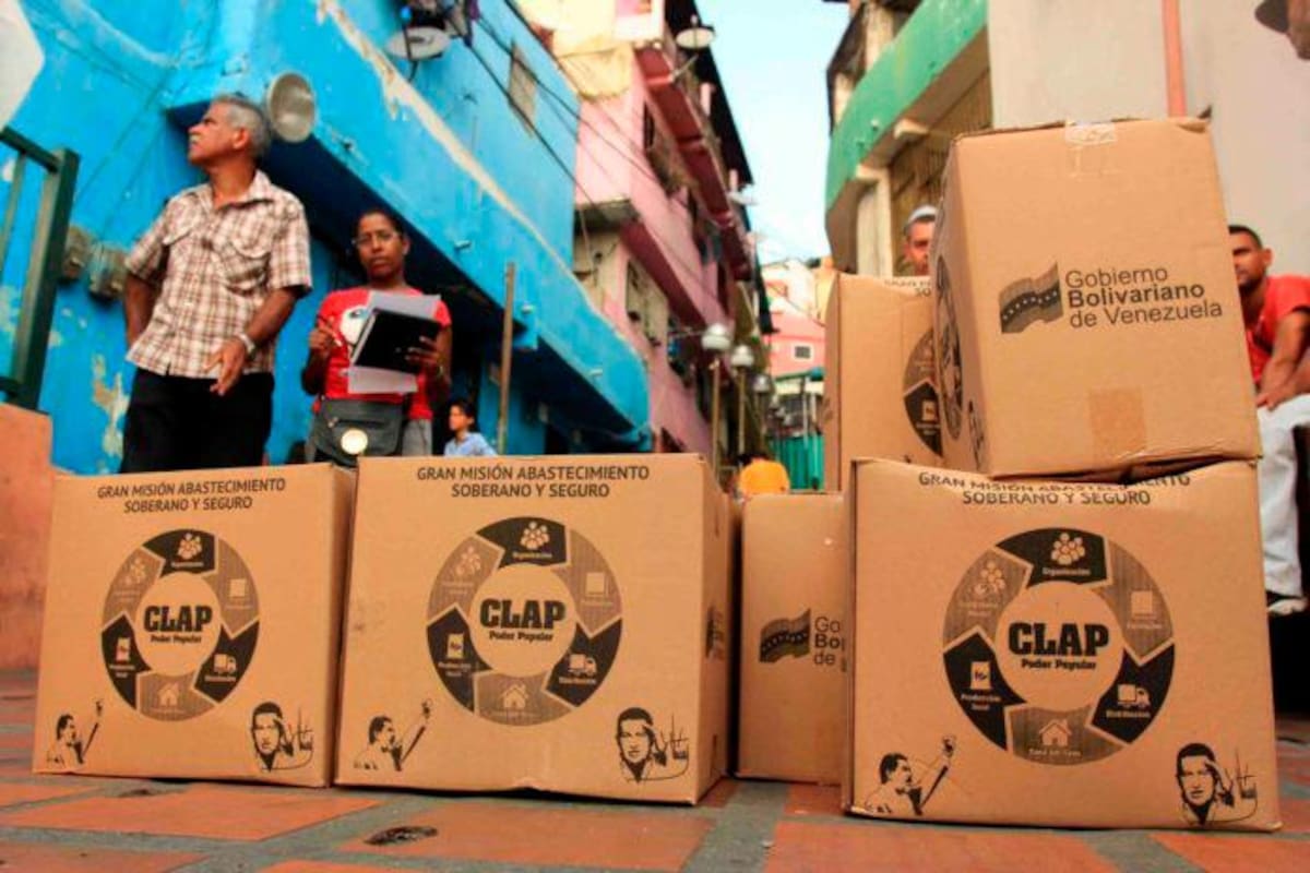 Programa CLAP en Venezuela.