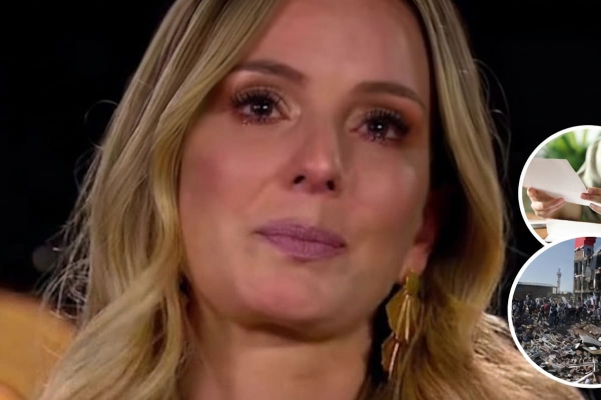 Claudia Bahamón compartió en redes sociales el mensaje escrito por una familia para otra familia damnificada que no conocía.