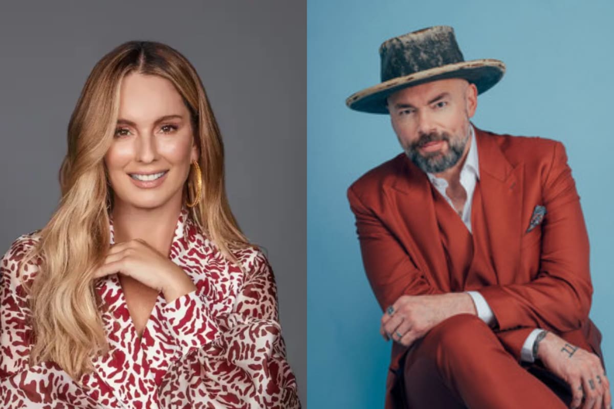 Claudia Bahamón y Santiago Cruz. //Cortesía.