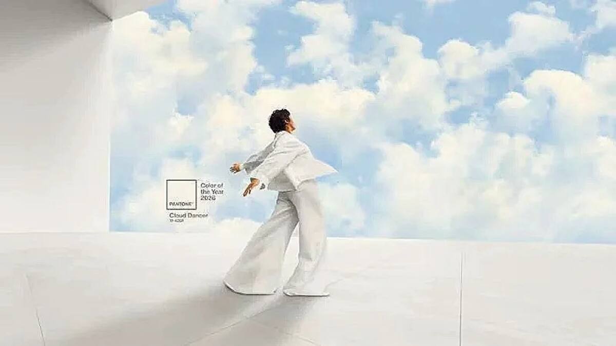 La moda de ‘Cloud Dancer'.