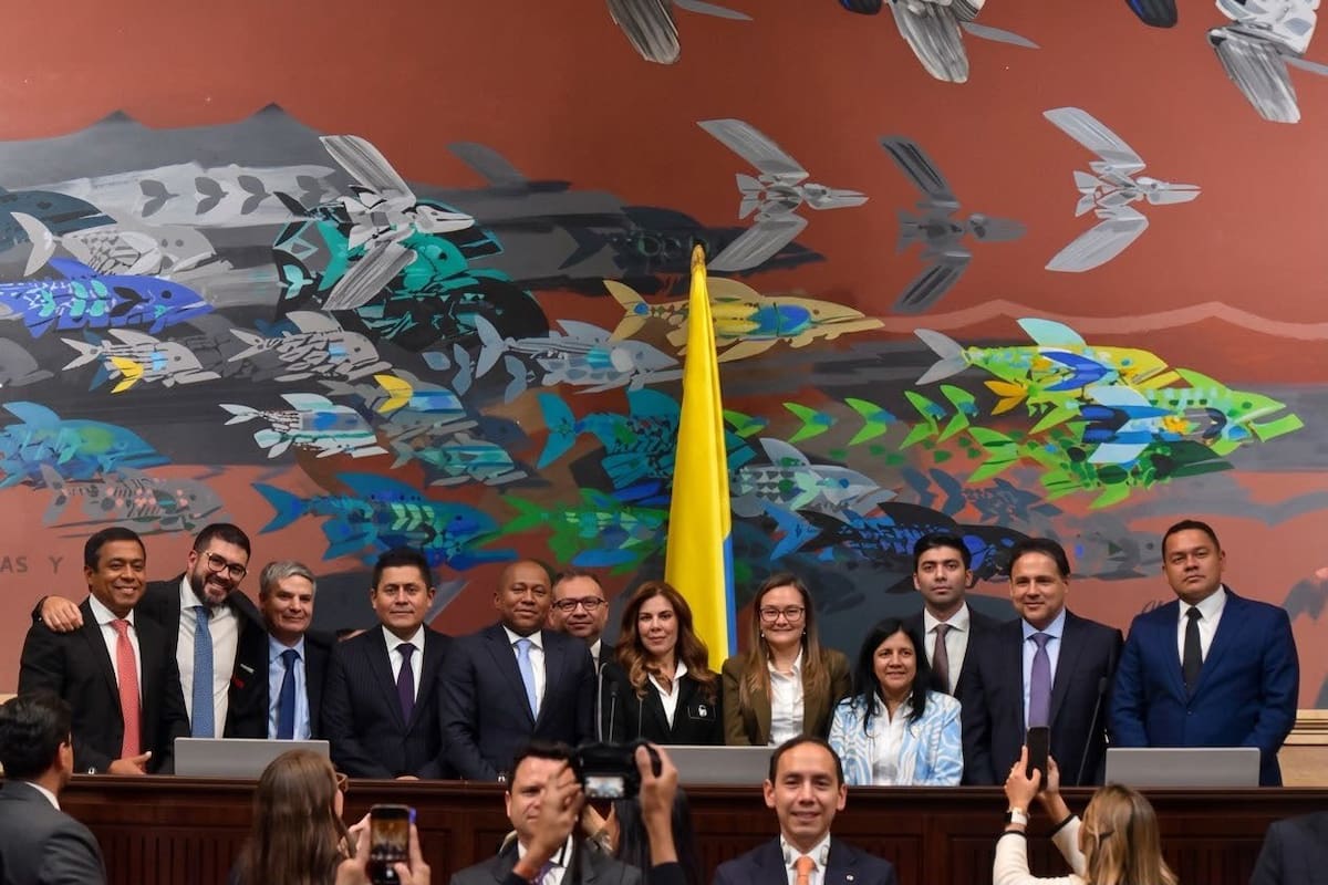 Congreso en pleno eligió a los nueve magistrados del Consejo Nacional Electoral, CNE. Foto: Senado/VANGUARDIA
