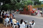 Ventilador cayó en plena clase en colegio de Barrancabermeja: dos estudiantes resultaron lesionados
