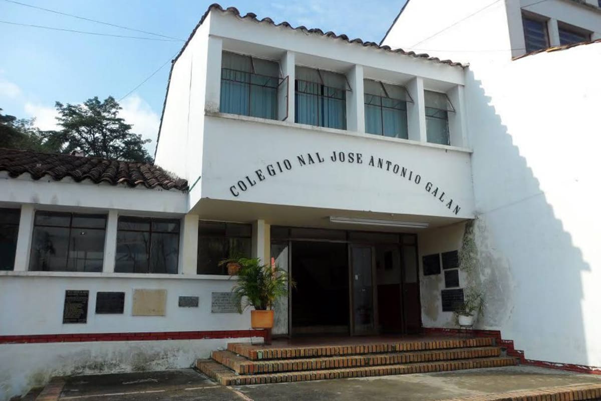 El colegio Nacional José Antonio Galán de Charalá tendrá diversas actividades esta semana por su cumpleaños. (Foto: Cortesía/VANGUARDIA LIBERAL)