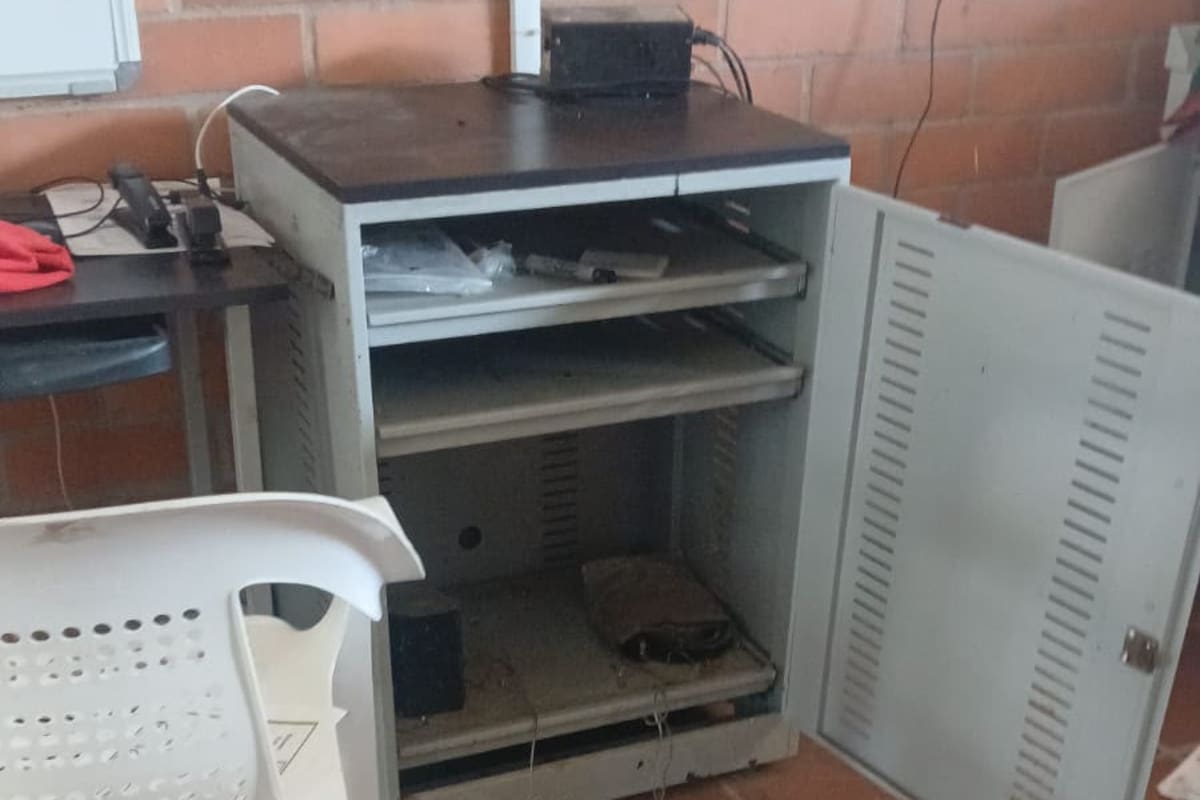 La sede ‘El Tablazo’, en la vereda Cabaña Baja de Girón, atiende a 27 niños de preescolar a quinto.