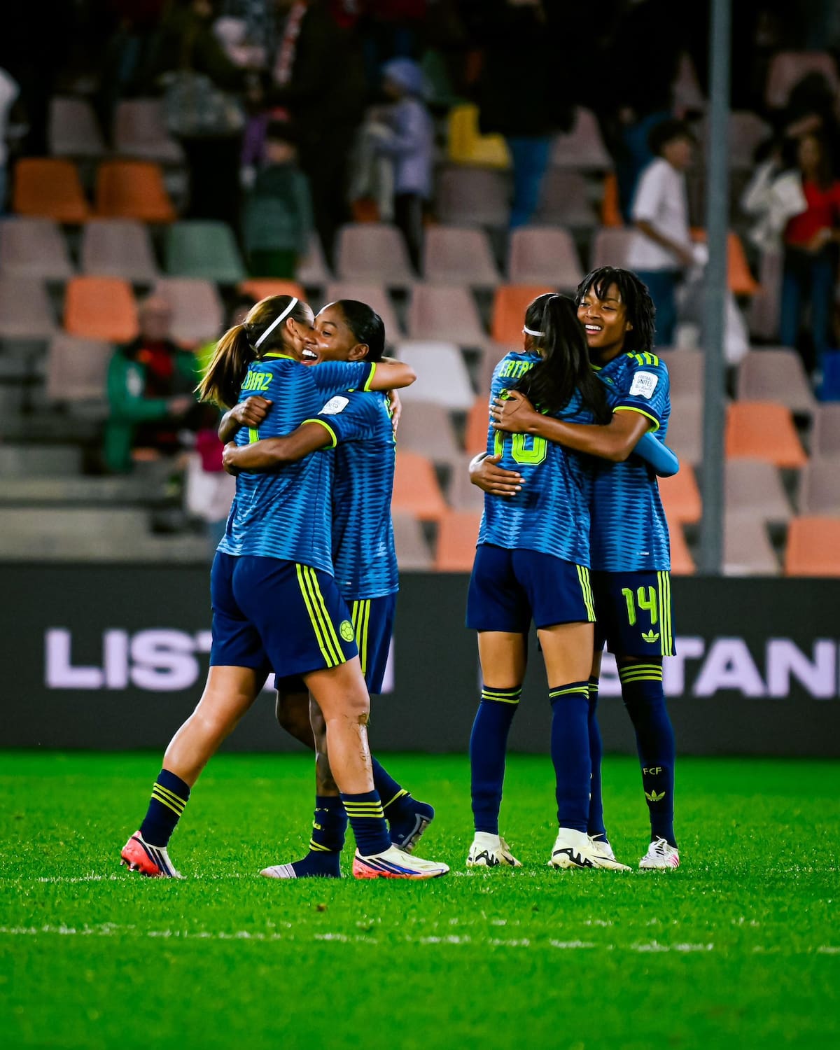 Colombia avanzó a los cuartos de final del Mundial Femenino Sub-20 tras vencer 1-0 a Polonia, anfitriona del torneo. Foto: FCF