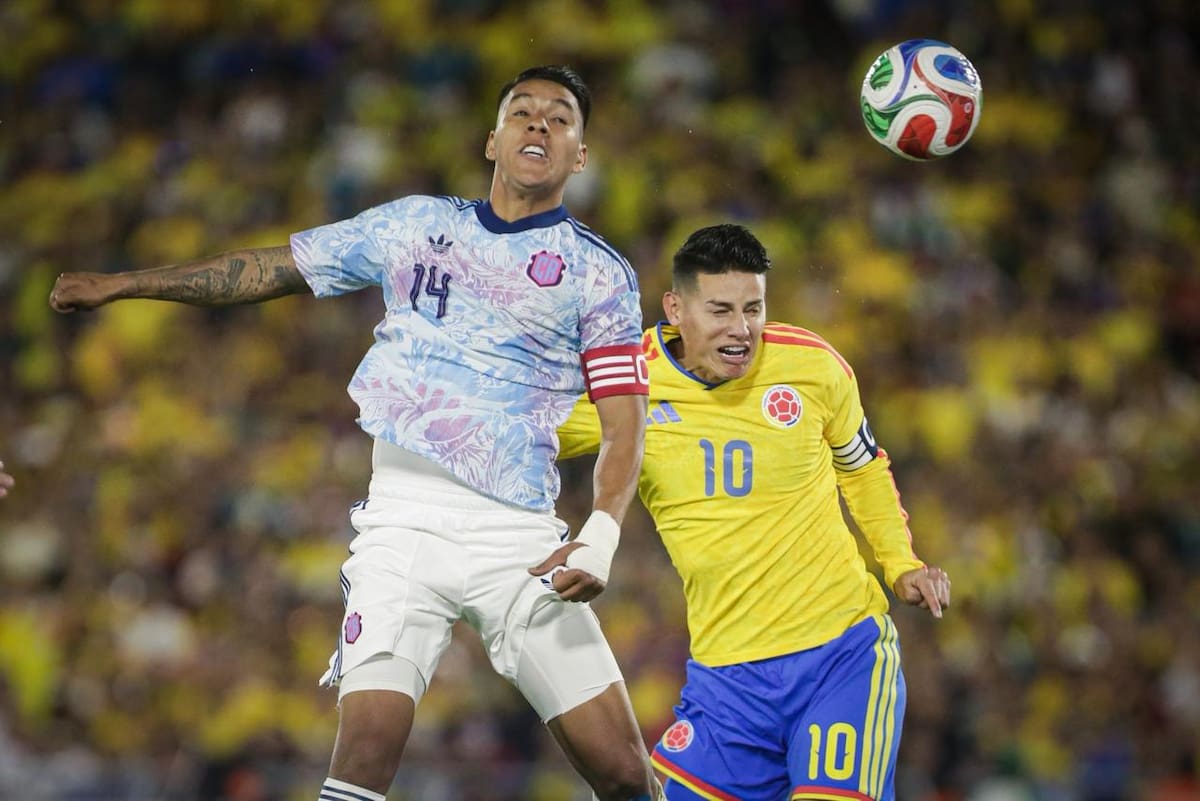 Bogotá. Junio 01 de 2026. La Selección Colombia enfrenta a La Selección de Costa Rica, por encuentro amistoso de despedida previo al Mundial 2026, en el Estadio Nemesio Camacho El Campín. (Colprensa - Linares Gasca).