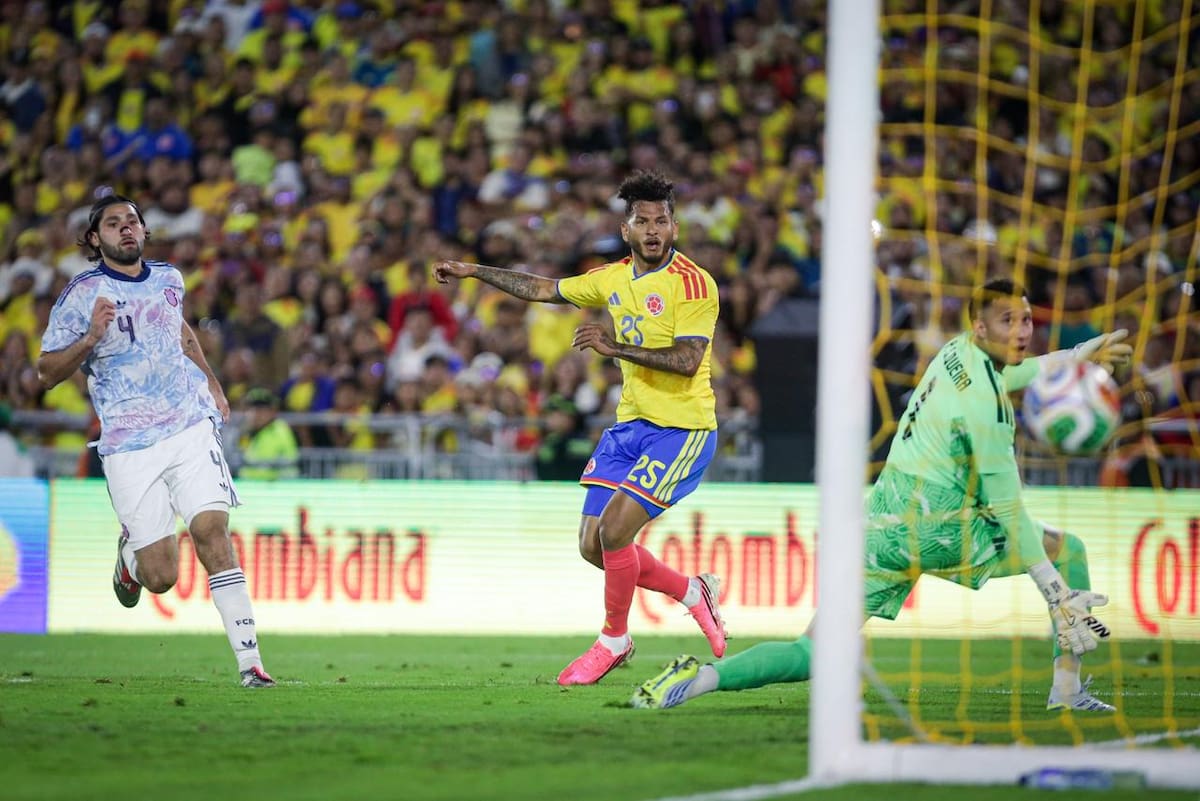 Bogotá. Junio 01 de 2026. La Selección Colombia enfrenta a La Selección de Costa Rica, por encuentro amistoso de despedida previo al Mundial 2026, en el Estadio Nemesio Camacho El Campín. (Colprensa - Linares Gasca).
