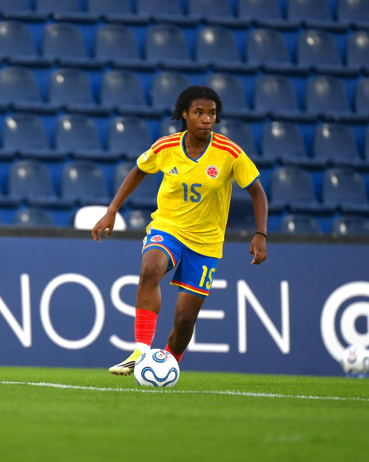 Colombia debutó con empate en el Suramericano Sub-17 femenino. Foto: FCF