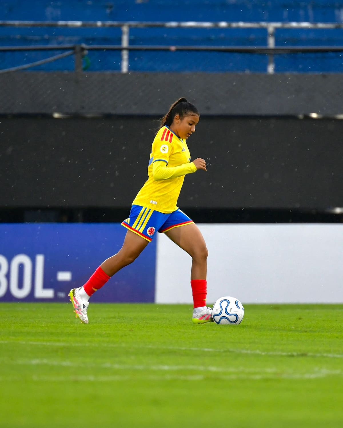 Colombia debutó con empate en el Suramericano Sub-17 femenino. Foto: FCF