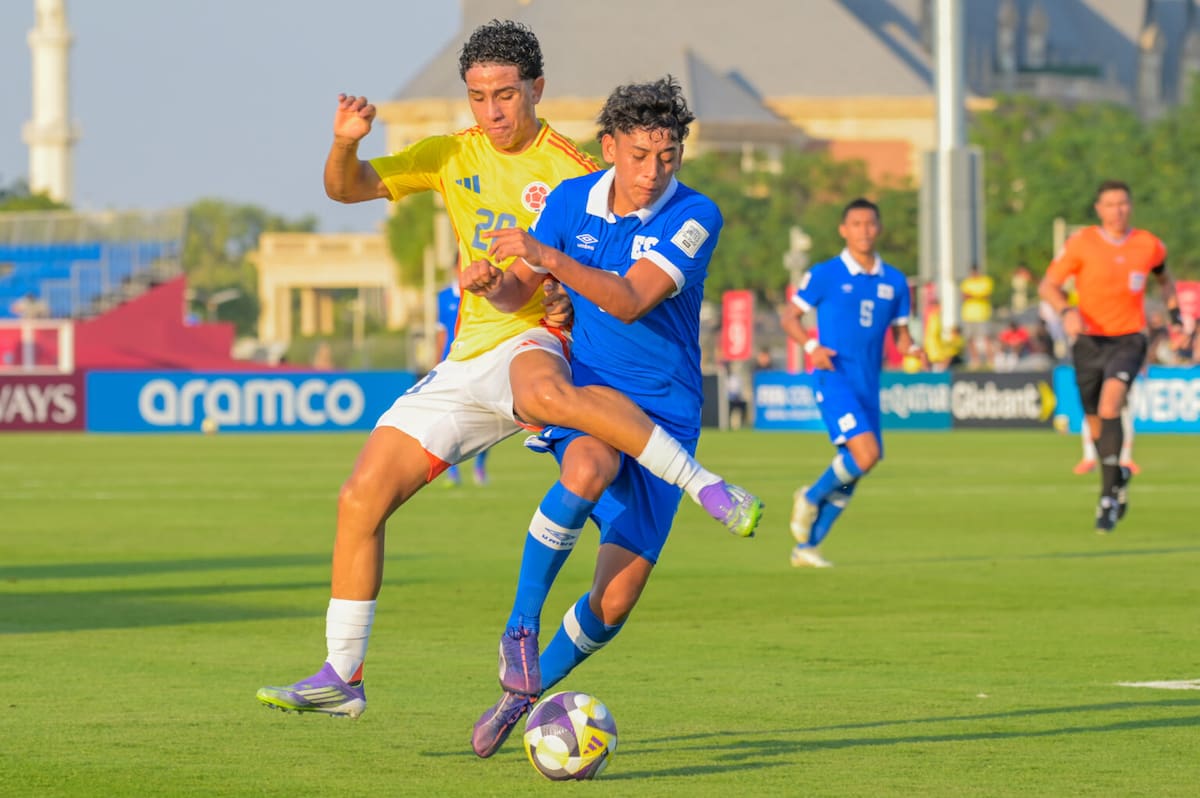 Colombia empató 0-0 con El Salvador en el Mundial Sub-17. Foto: FCF.