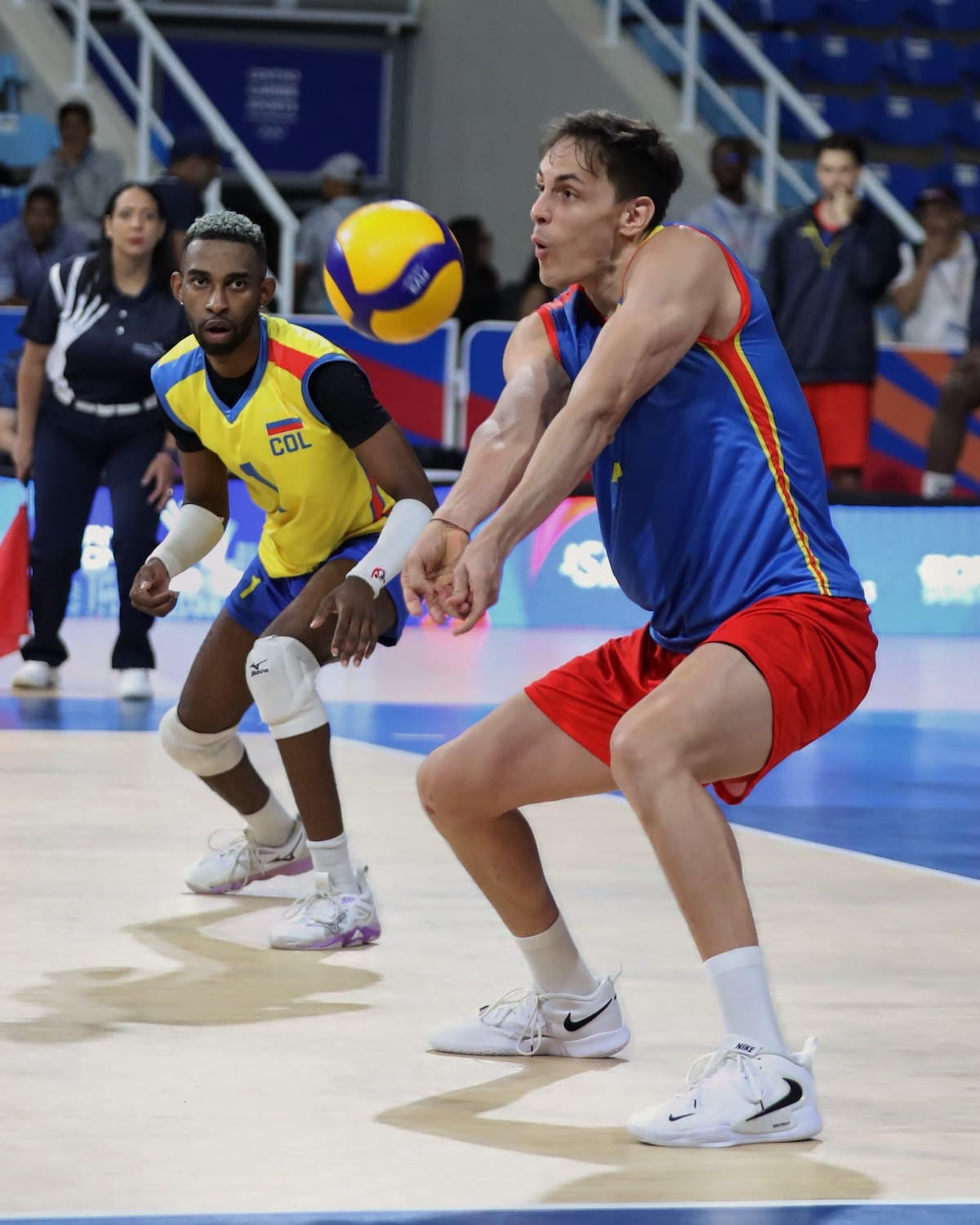 Colombia hizo historia: Ganó su primer oro en el voleibol masculino de los Juegos Centroamericanos y del Caribe. Foto: Federación Colombiana de Voleibol.