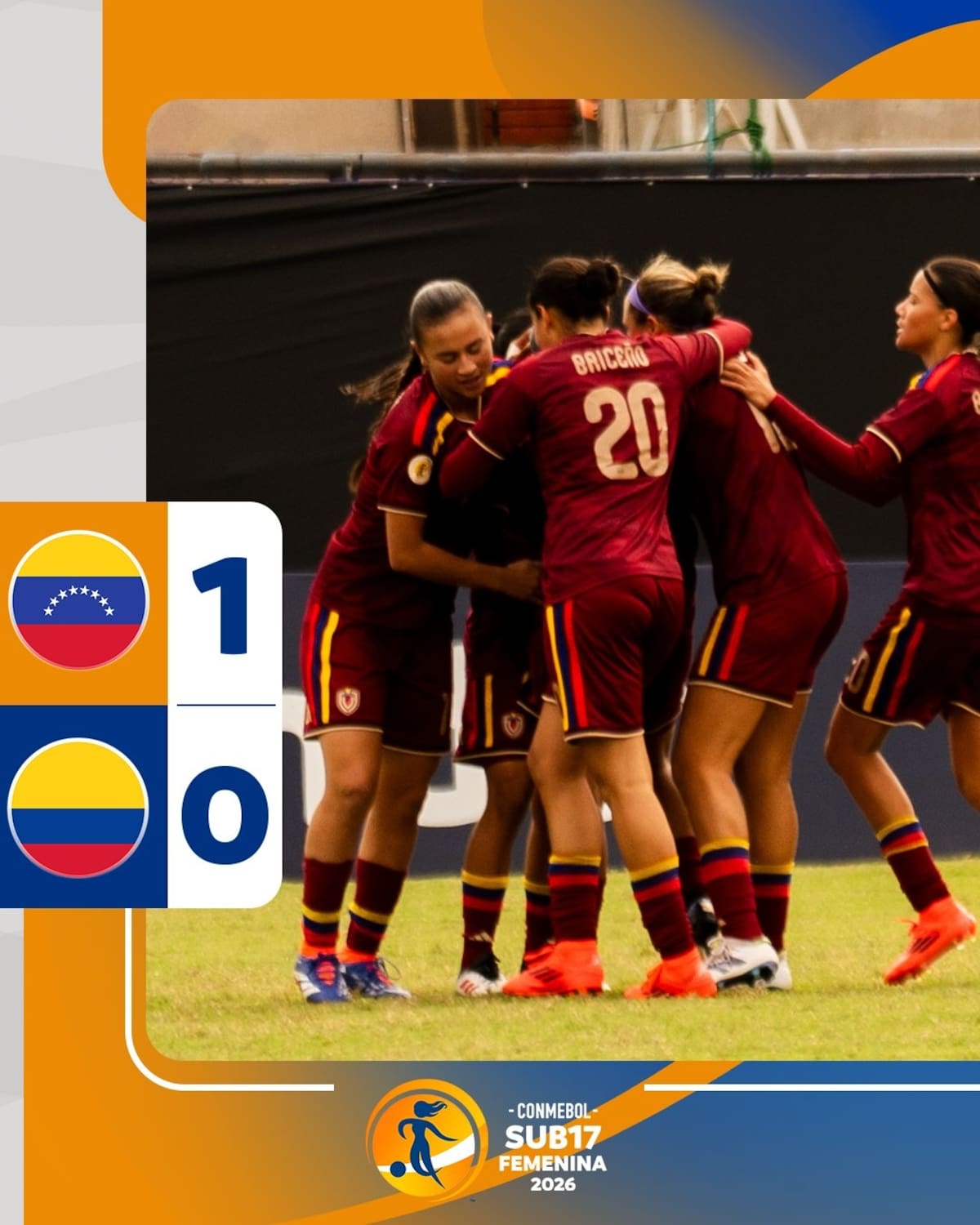 Colombia quedó eliminada del Mundial Sub-17 Femenino: dolorosa derrota ante Venezuela y fracaso en el Sudamericano. Foto: FCF