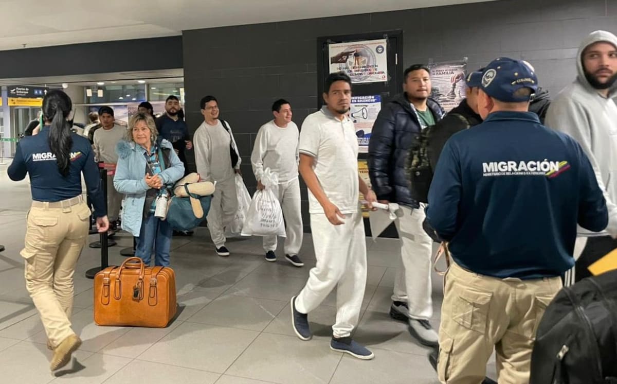 Colombia reactiva vuelos de repatriación desde Estados Unidos, días antes del encuentro en la Casa Blanca. | Foto: Tomada de Cancillería Colombia