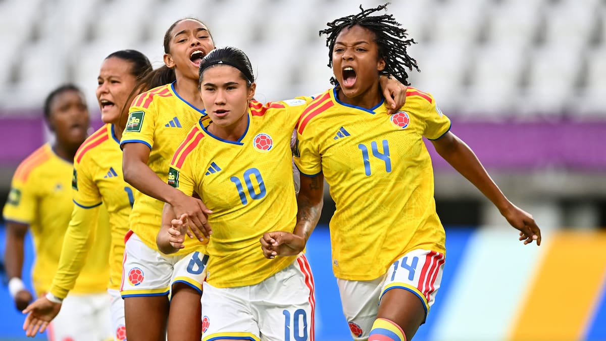 Colombia remontó ante Costa Rica y arrancó con victoria en el Mundial Femenino Sub-20.Foto: Conmebol