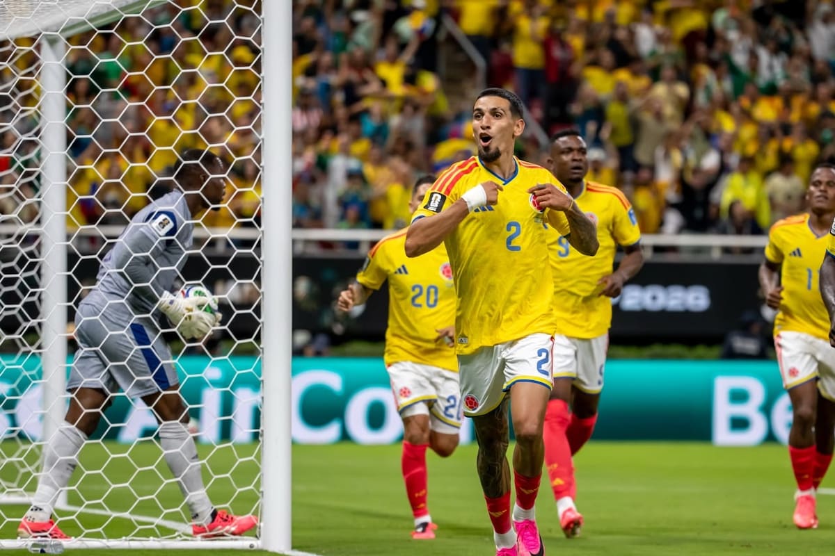 Colombia venció 1-0 a RD del Congo con anotación de Daniel Muñoz. Foto: Colprensa/ Juan Antonio Sánchez