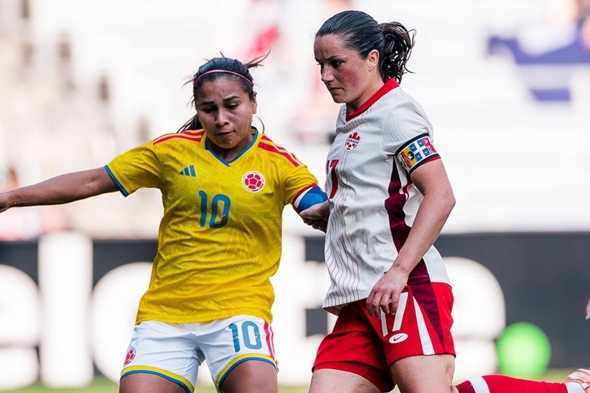 Colombia vs Canadá: Goleada 4-1 deja a la Selección Colombia Femenina última en la SheBelieves Cup 2026. Foto: @CANWNT