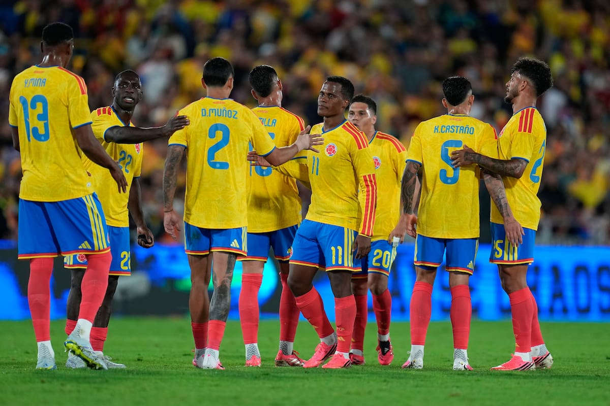 La Selección Colombia ya tiene a su once definido para enfrentar a Jordania en los Estados Unidos. //Foto, AP: Fernando Vergara