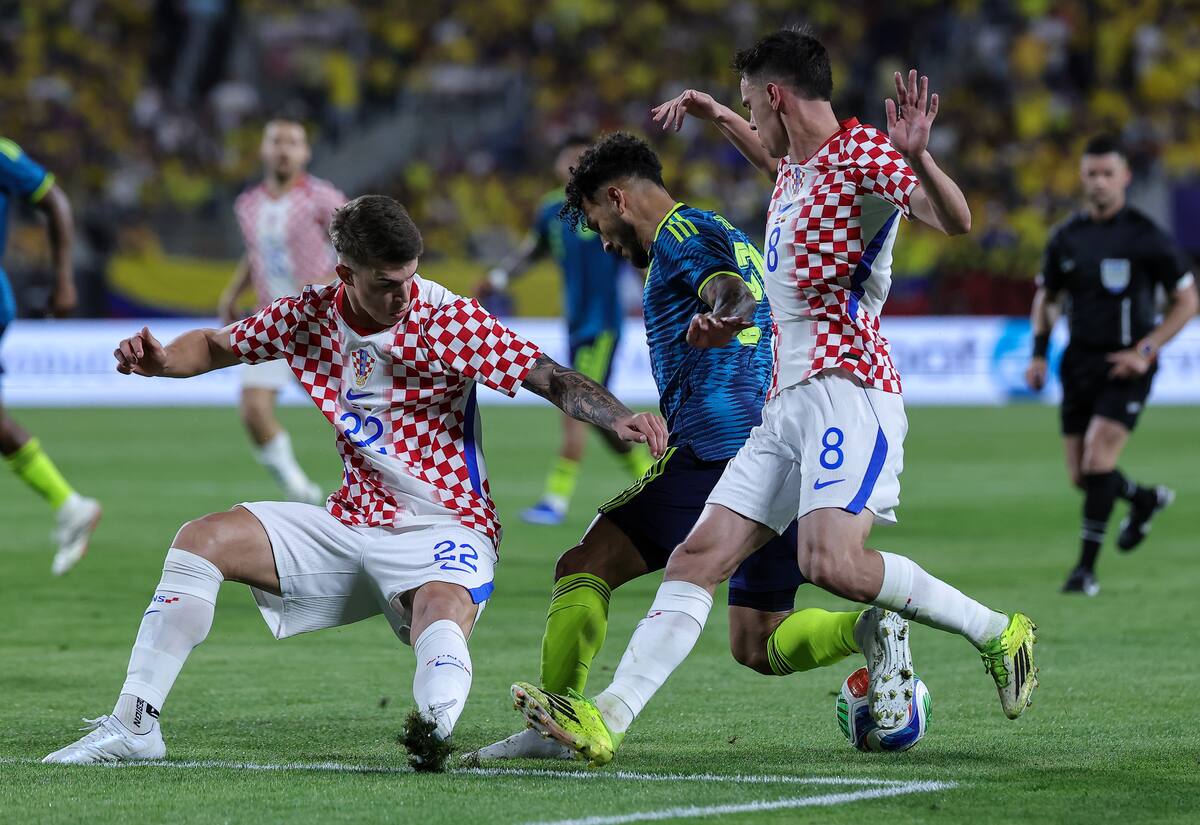 Colombia viene de perder ante Croacia en un duro amistoso. //Foto, EFE: CRISTOBAL HERRERA-ULASHKEVICH