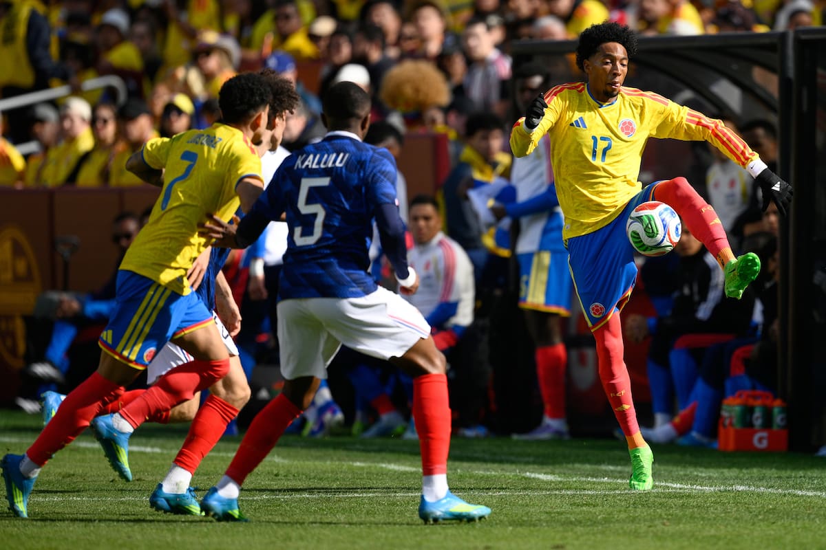 La Selección Colombia cayó en sus recientes amistosos contra Croacia y Francia. //Foto, AP: Nick Wass