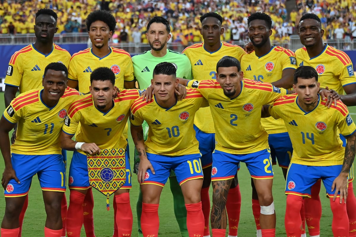 186
Jugadores de Colombia posan para una foto de grupo antes del partido de dieciseisavos de final de la Copa Mundial de la FIFA 2026 entre Colombia y Ghana, en Kansas City, Missouri, EE. UU., el 3 de julio de 2026. EFE/EPA/AMY KONTRAS