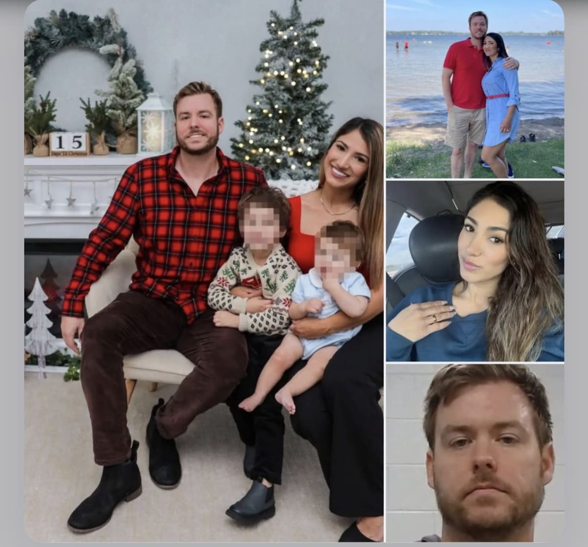 El caso ocurrió en Plano, Texas, donde las autoridades localizaron el cuerpo de la mujer dentro de un Hyundai Genesis estacionado en el garaje del complejo residencial. Fotos tomadas de: X // @arroba_machi.