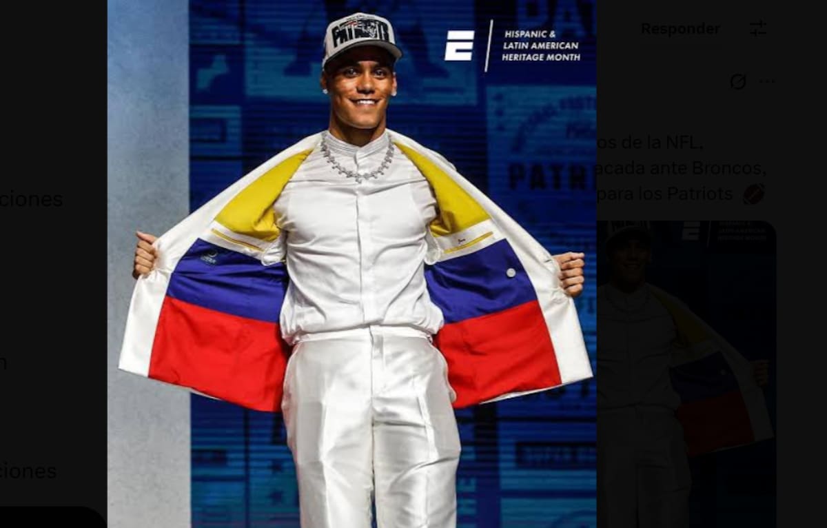 Colombiano Christian González lidera a Patriots al Super Bowl con intercepción decisiva. | Foto: Tomada de Redes.