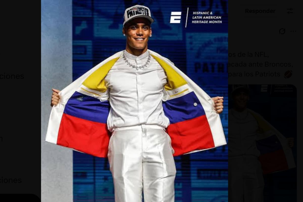 Colombiano Christian González lidera a Patriots al Super Bowl con intercepción decisiva. | Foto: Tomada de Redes.