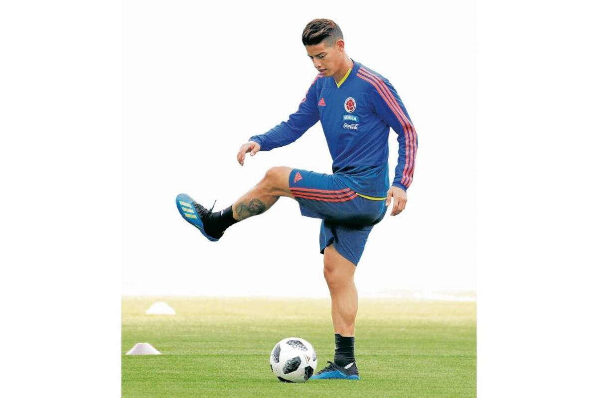James Rodríguez es el futbolista colombiano más productivo en los Mundiales de Fútbol, con seis anotaciones y cuatro asistencias en siete partidos. (Foto: EFE / VANGUARDIA LIBERAL)