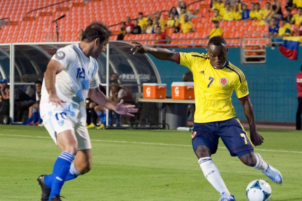 Colombia derrotó 4-1 a Guatemala (Foto: EFE/VANGUARDIA LIBERAL)