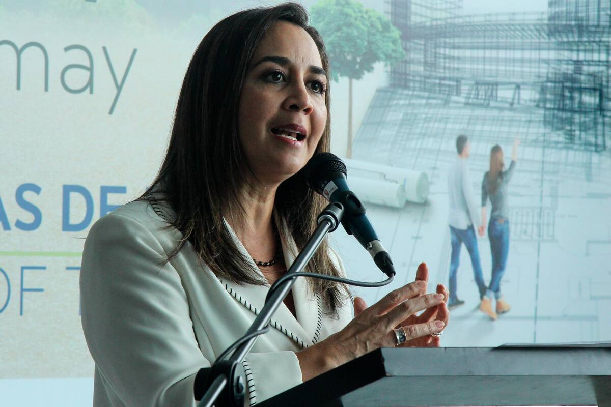 Sandra Forero, presidenta de Camacol. (Colprensa - Diego Pineda)