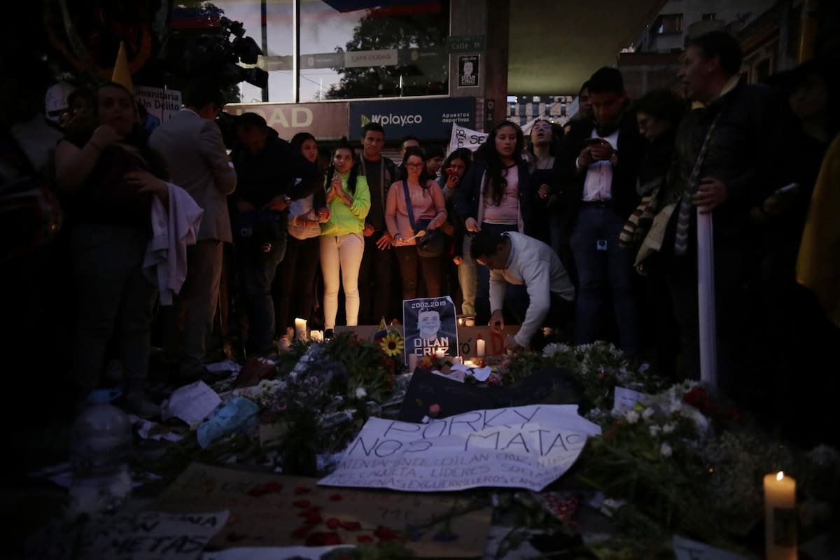 Bogotá. Noviembre 26 de 2019. Paro Nacional en contra del Gobierno. (Colprensa - Sergio Acero)