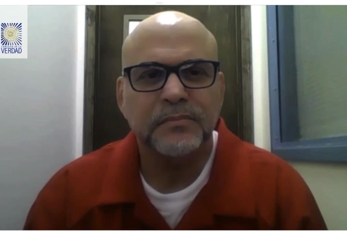 Salvatore Mancuso ante la Comisión de la Verdad.