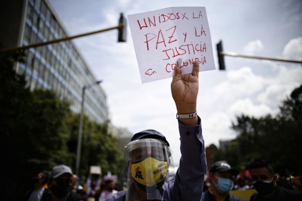 Paro Nacional en contra del Gobierno Nacional.